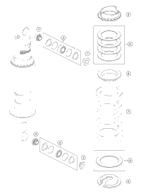 Shock Absorber Disassembled