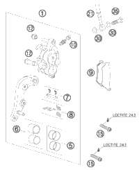 Brake Caliper Front