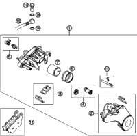 Brake Caliper Rear