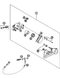 Brake Caliper Rear