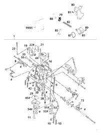 Carburetor Keihin Cr35