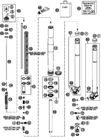 Front Fork, Disassembled