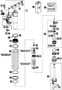 Shock Absorber Disassembled