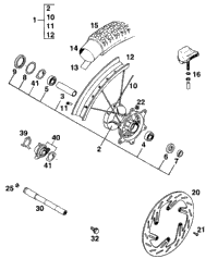Front Wheel Exc,Egs