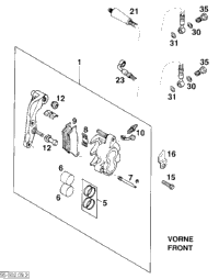 Brake Cliper Front