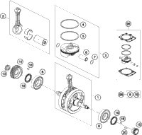 Crankshaft, Piston