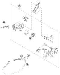 Brake Caliper Rear