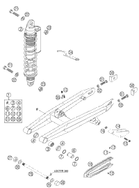 Swingarm, Shock Absorber