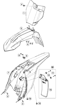 Mask, Fenders