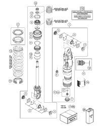 Shock Absorber Disassembled