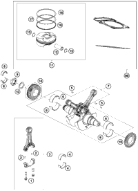 Crankshaft, Piston