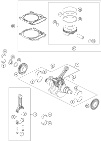 Crankshaft, Piston