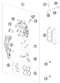Brake Caliper Front