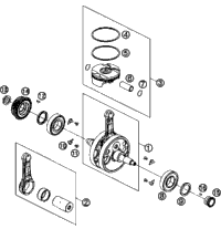 Crankshaft, Piston