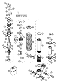 Shock Absorber Wp Disassembled