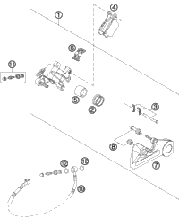 Brake Caliper Rear