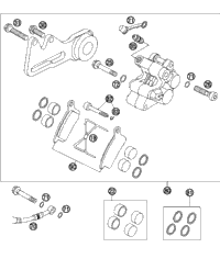 Brake Caliper Rear