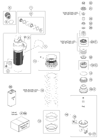 Shock Absorber Disassembled