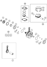 Crankshaft, Piston