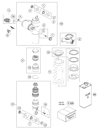 Shock Absorber Disassembled