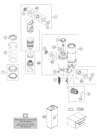 Shock Absorber Disassembled