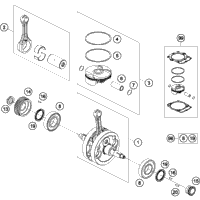 Crankshaft, Piston