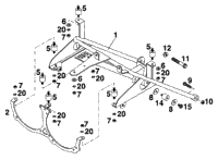 Head Light Support, Attachment