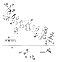 Brake Caliper Front Formula