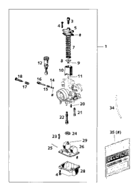 Carburetor Dellorto Phbg 19 Bs
