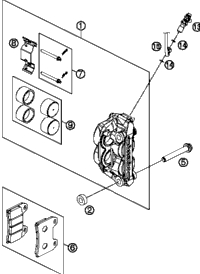 Brake Caliper Front
