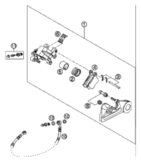 Brake Caliper Rear
