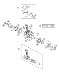 Crankshaft, Piston