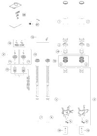 Front Fork Disassembled