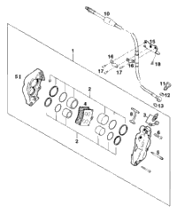 Brake Caliper Front