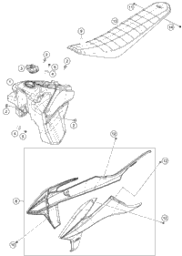 Tank, Seat