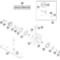 Crankshaft, Piston