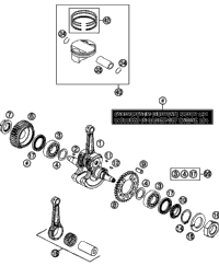 Crankshaft, Piston