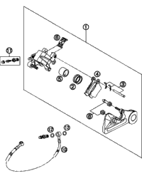 Brake Caliper Rear