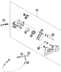 Brake Caliper Rear