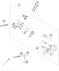 Brake Caliper Rear