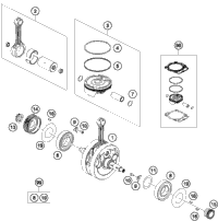 Crankshaft, Piston