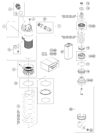 Shock Absorber Disassembled