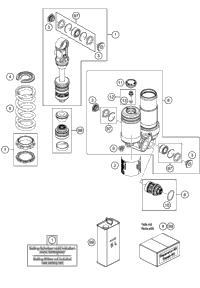 Shock Absorber Disassembled