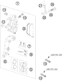 Brake Caliper Front