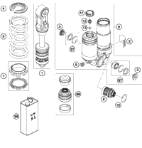 Shock Absorber Disassembled
