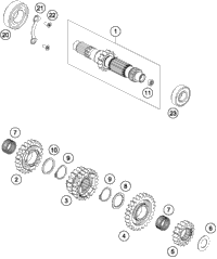 Transmission I - Main Shaft