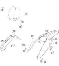 Mask, Fenders