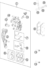 Brake Caliper Front
