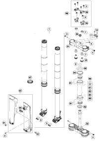 Front Fork, Triple Clamp