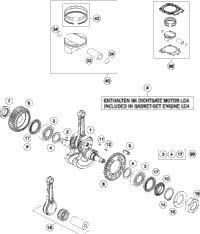 Crankshaft, Piston